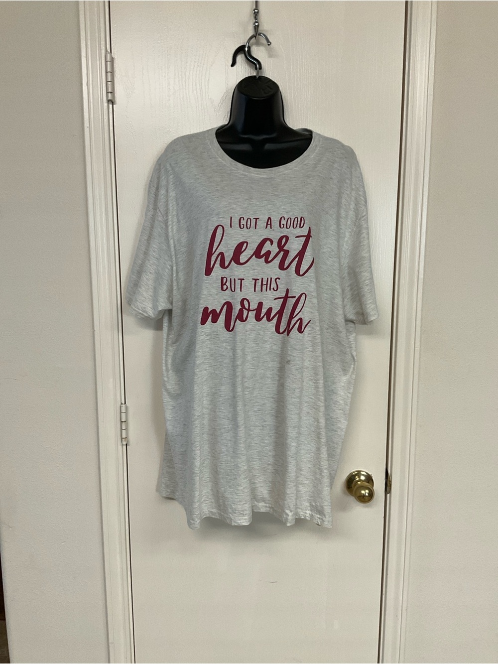Fruit of the Loom Iconic Tee - Heather Gray with Multicolor Fruit Logo